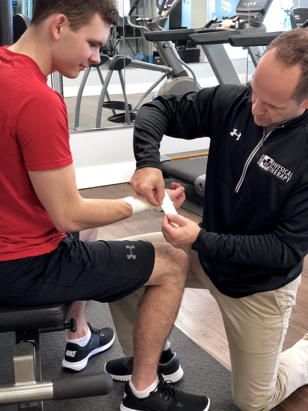 taping North 49 Physical Therapy, Balance & Dizziness Centre in Saskatoon